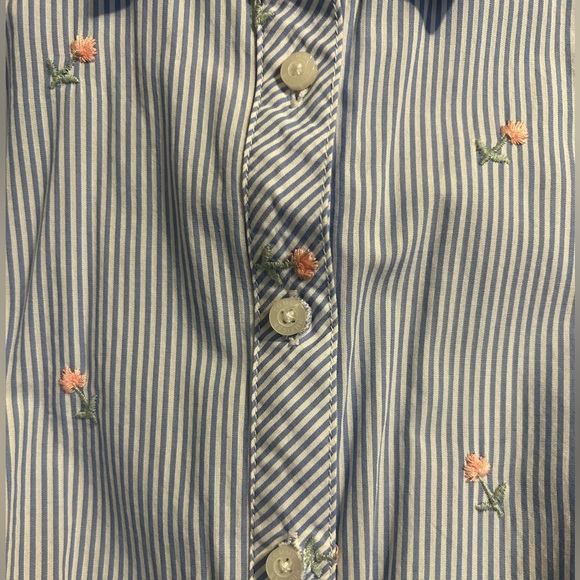 Tommy Hilfiger Embroided-Stripe Tie Dress - Picture 6 of 7